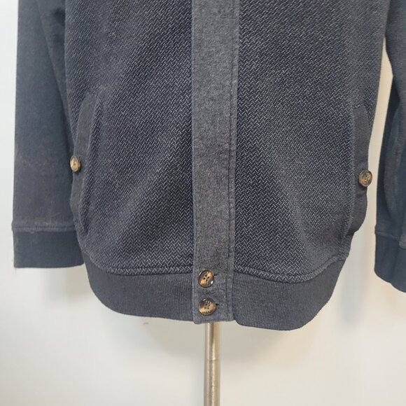 Ted Baker Jensill Herringbone Zip Cardigan Size 5 (US L) - Picture 4 of 16